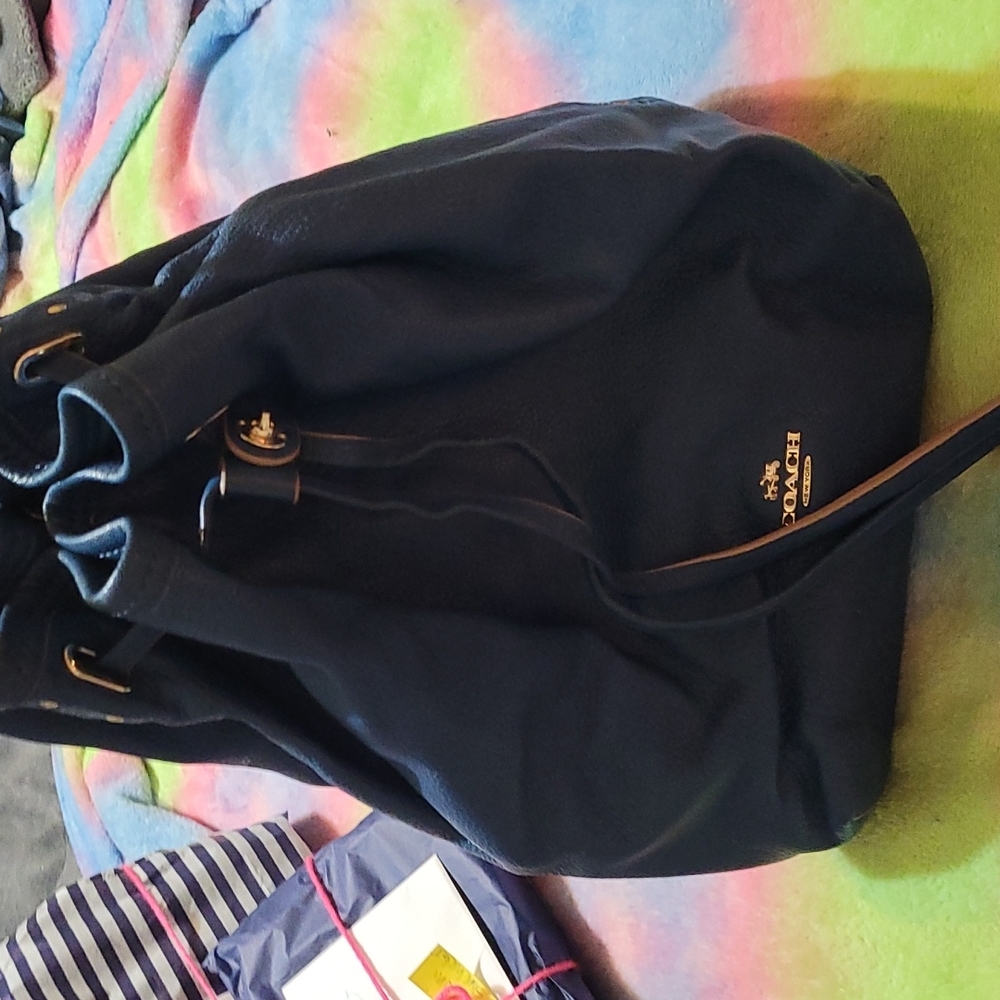 Coach Leather Hobo